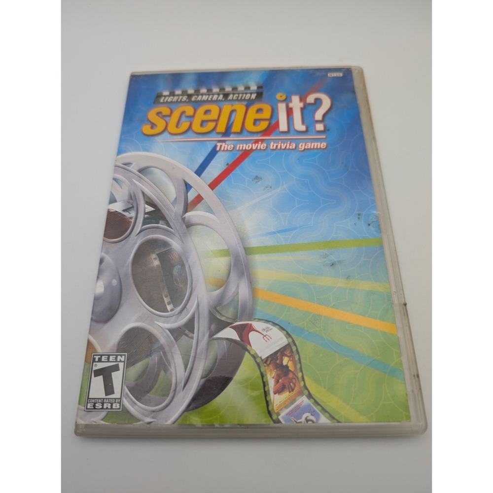 Scene It Lights, Camera, Action (Microsoft Xbox 360) Tested No Controller
